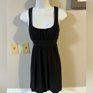 Chic Black Sleeveless Mini Dress
